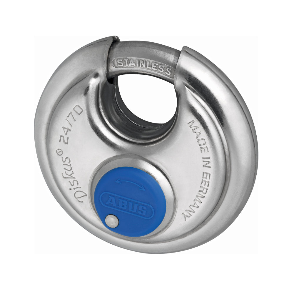 Abus 24IB/70 Diskus Padlock | Steel Lock | Locks Direct