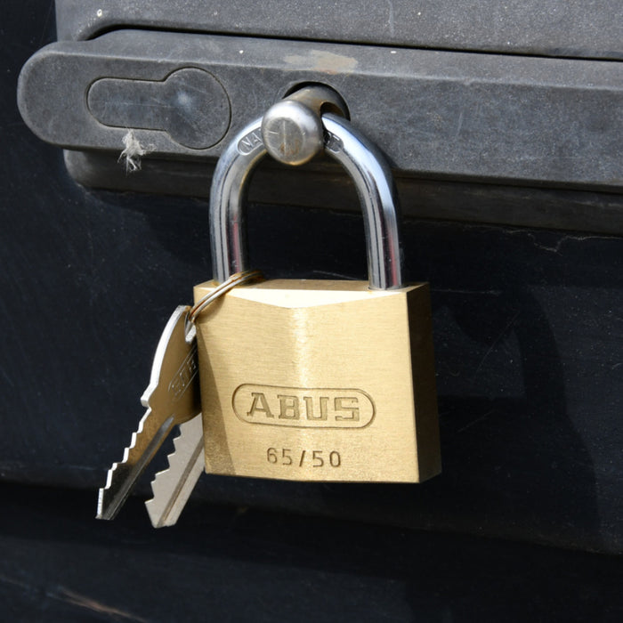 Abus 65/50 Brass Padlock
