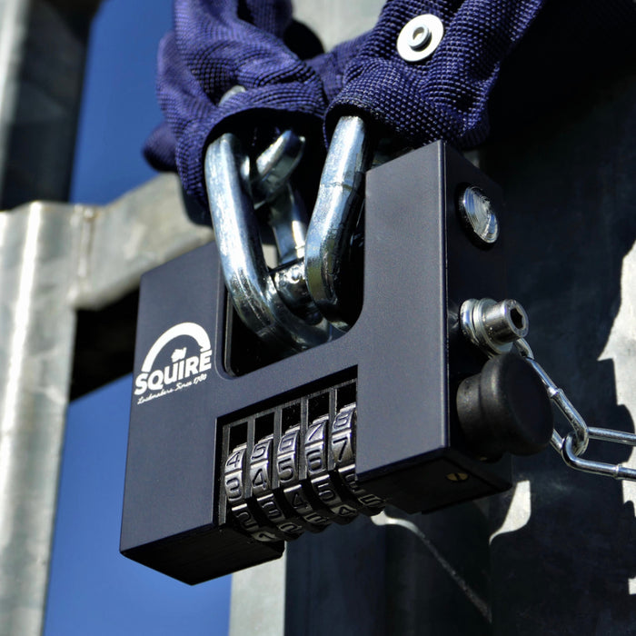 Squire CBW85/Chain Combination Padlock