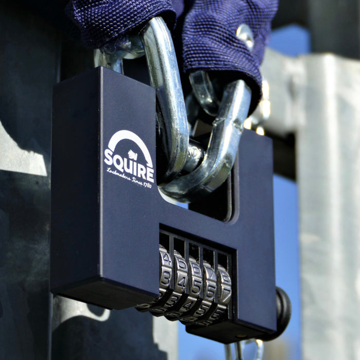 Squire CBW85/Chain Combination Padlock
