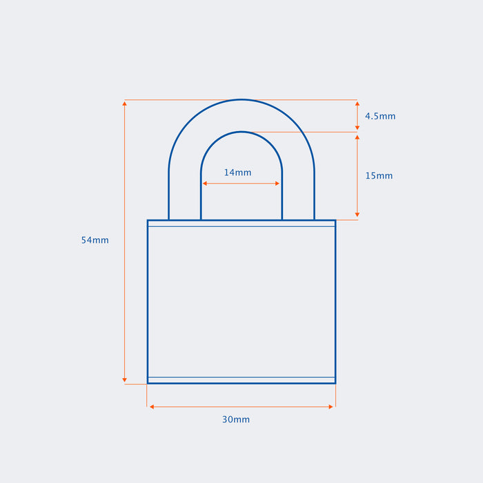 Squire CP30 Combination Padlock