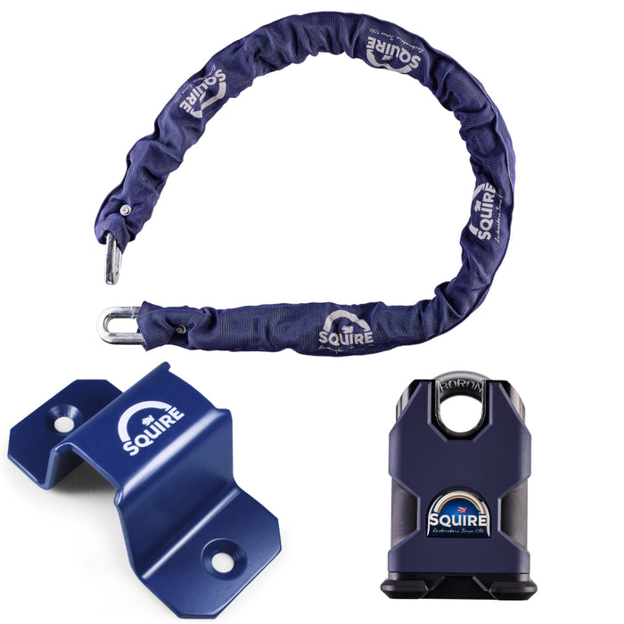 Squire SS50CS, G4 Security Chain & WA500 Ground Anchor